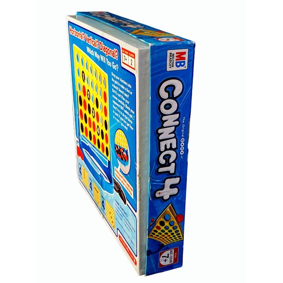 VTG Game Connect 4 Milton Bradley 100% Complete 1st Collection Frame Upgrade VG+ - Picture 6 of 8